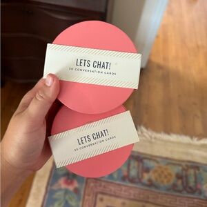 Conversation cards